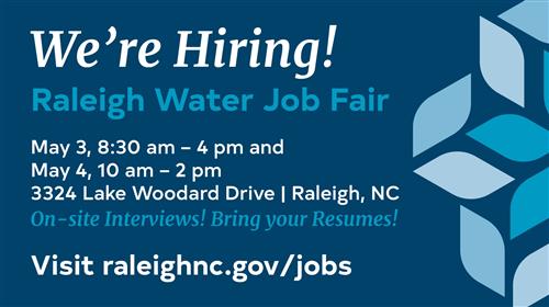 Raleigh Water Job Fair